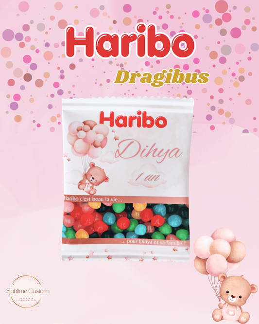 Haribo Dragibus personnalisé Ma boutique