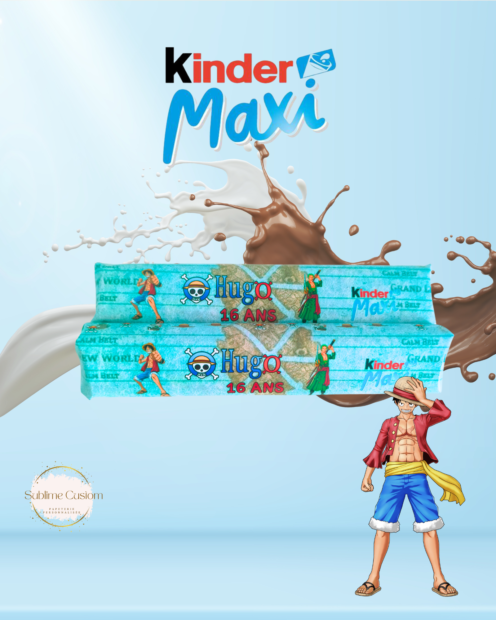 Kinder Maxi personnalisé Ma boutique