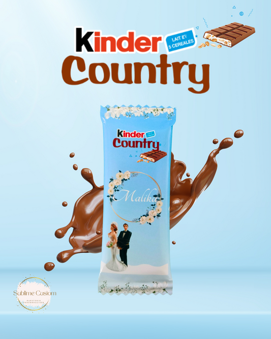 Kinder Country personnalisé Ma boutique