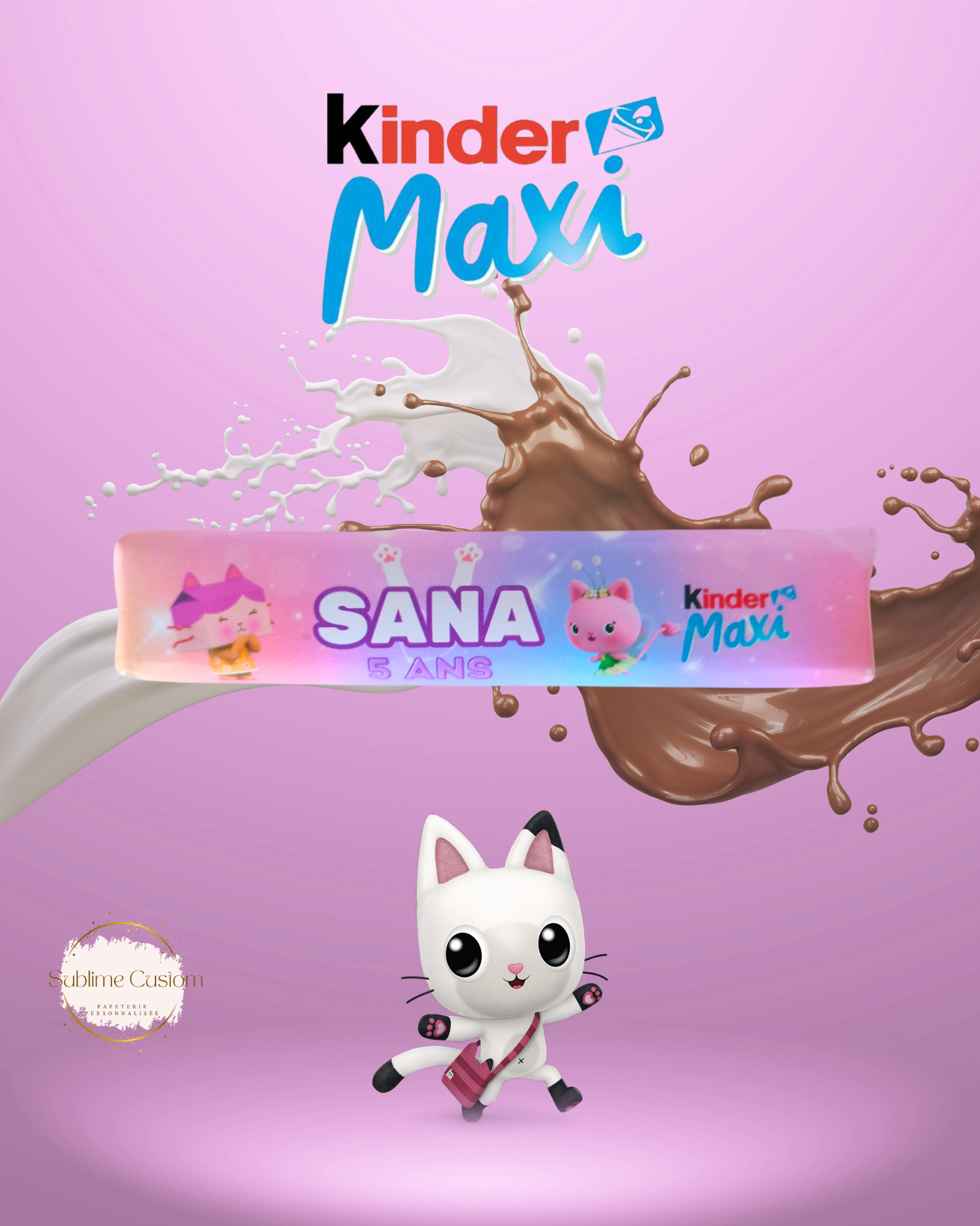Kinder Maxi personnalisé Ma boutique